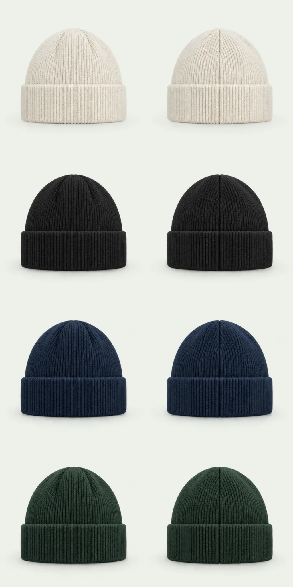 Le bonnet Revers · Blanc, base à personnaliser