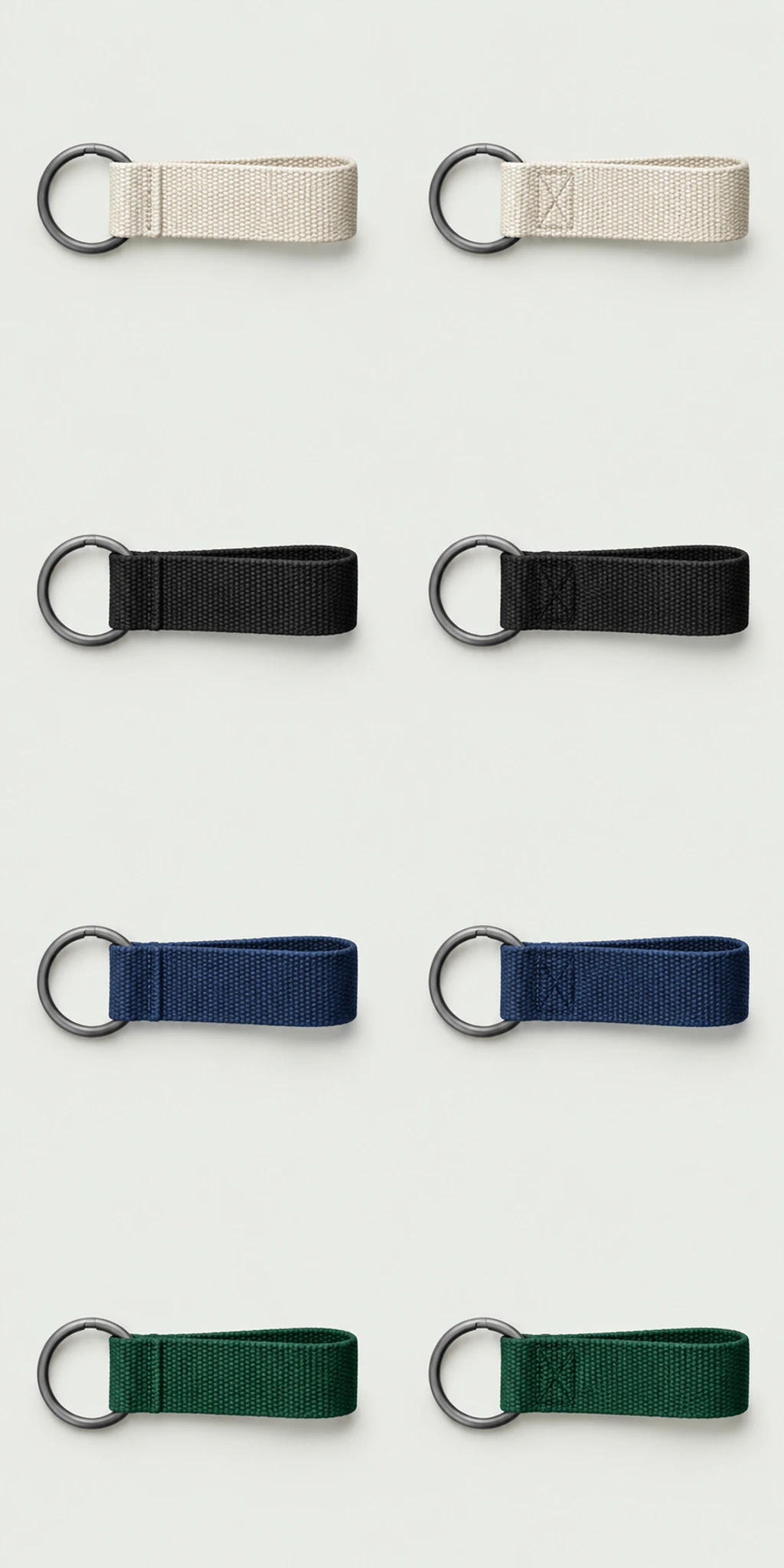 Le porte-clés Lien · Blanc, base à personnaliser