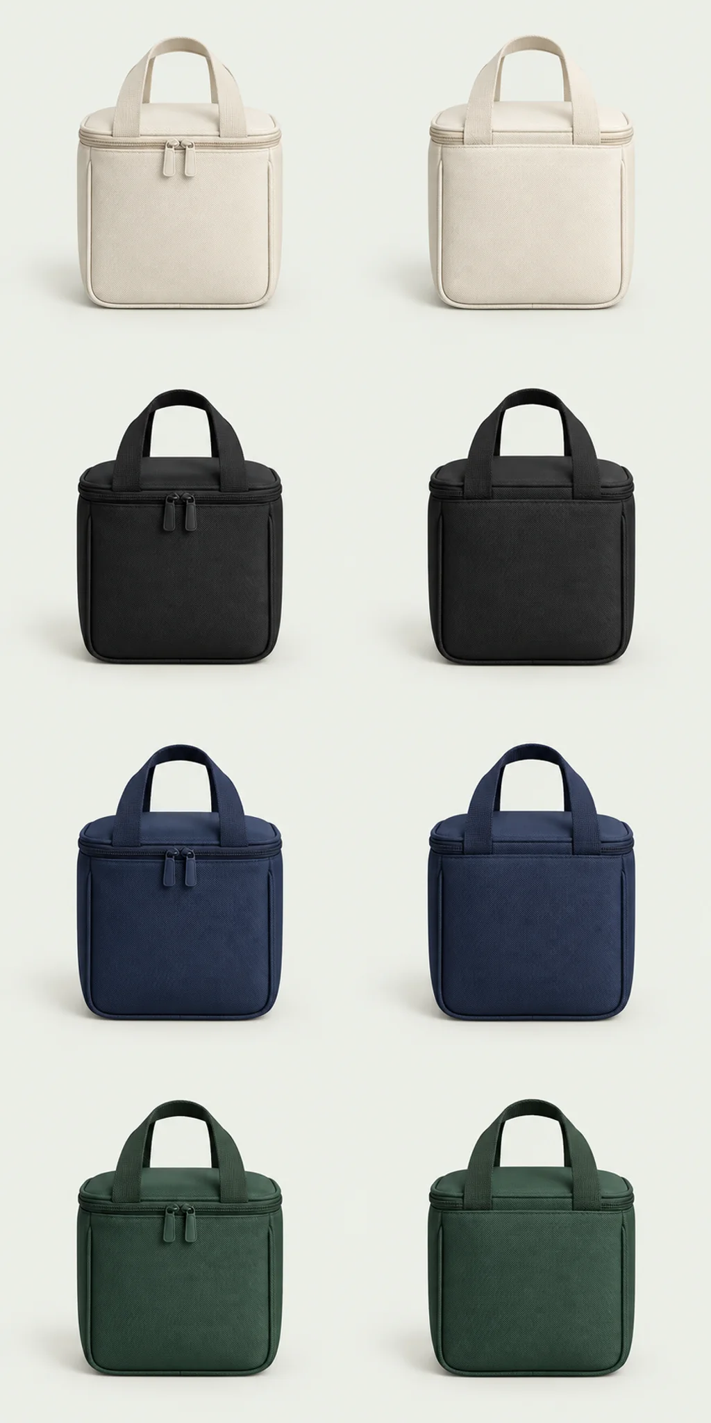 Le sac déjeuner Midi · Blanc, base à personnaliser