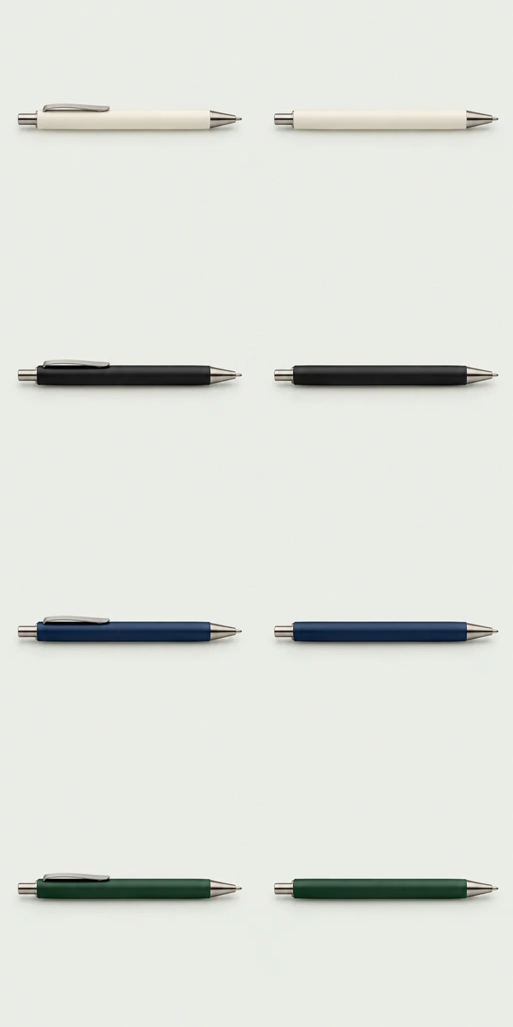 Le stylo Trait · Blanc, base à personnaliser