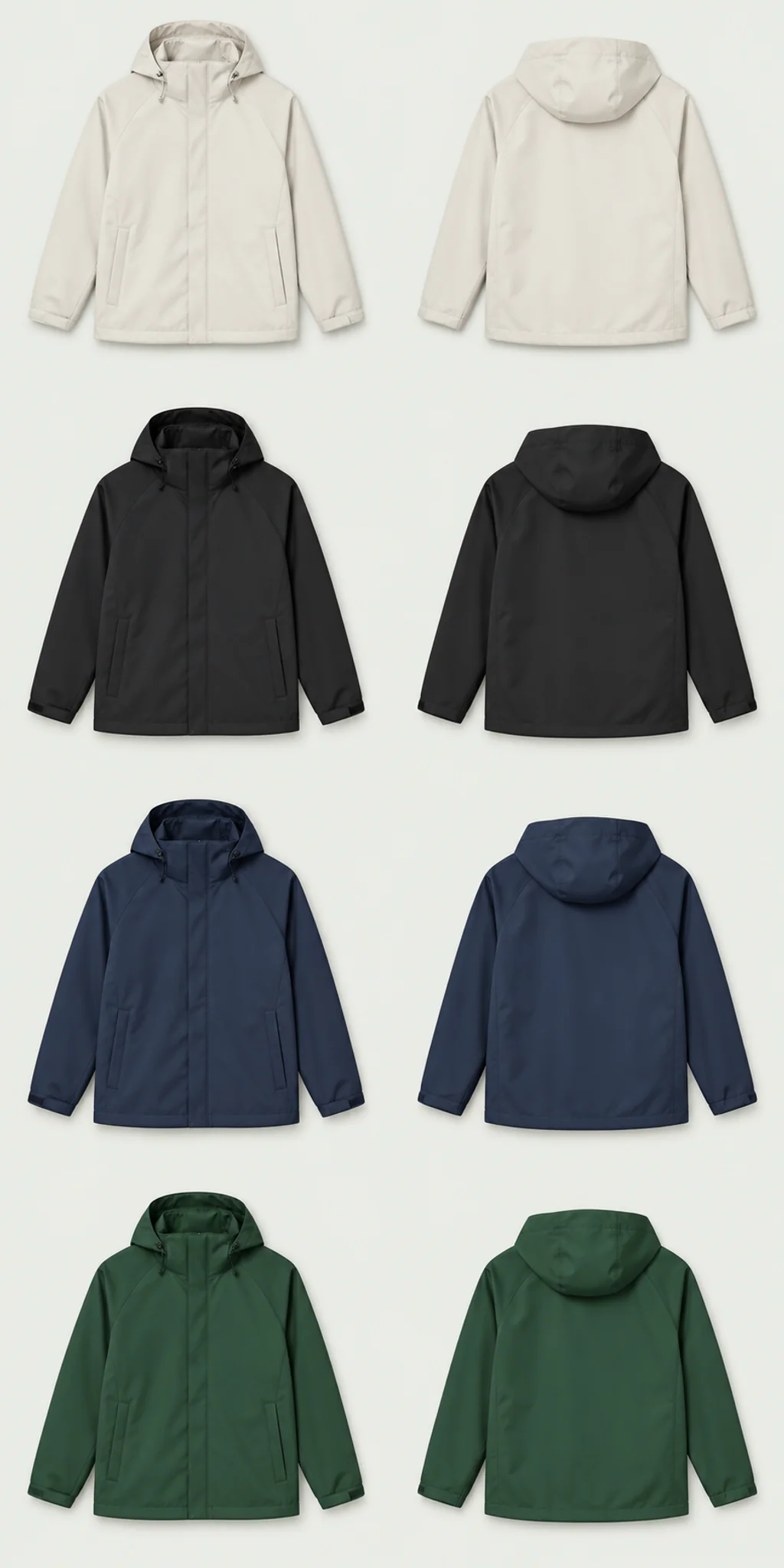 La veste Horizon · Blanc, base à personnaliser